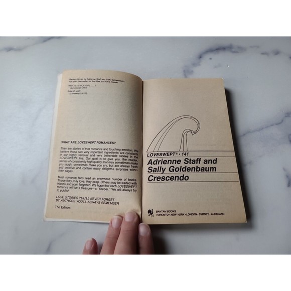 Loveswept #141: Crescendo - Picture 3 of 10